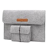 Aidonger Sleeve Case Cover Ultrabook Netbook Tablet Bag Protective Carrying Case with Card Slot for Apple MacBook Ipad