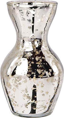 Amazon Com Luna Bazaar Mini Vintage Mercury Glass Vase 4 5 Inch