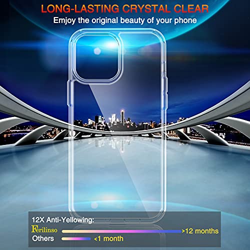 Ferilinso Designed for iPhone 13 Pro Case, Shockproof Protective Phone