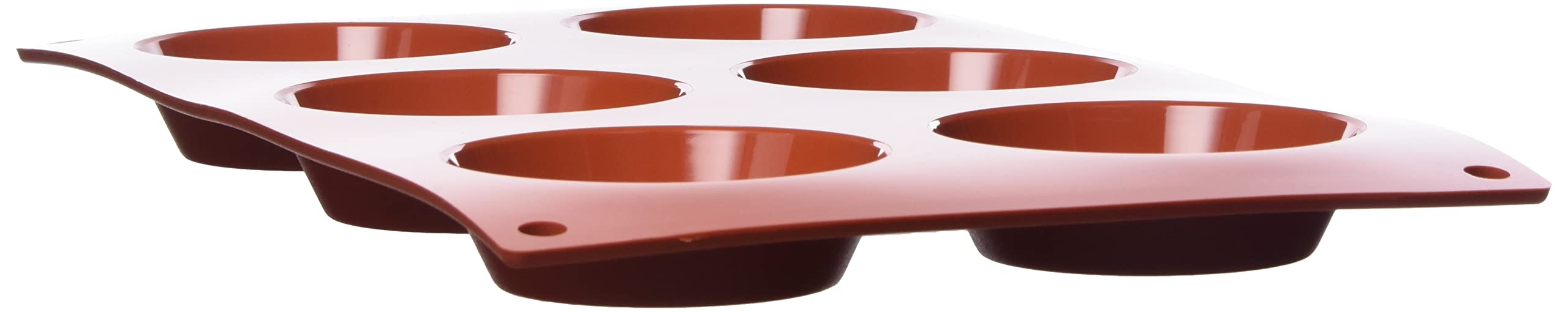 Silikomart | SF016 Silicone Mould for TARTELLETTA Monoportions, Non-Stick, 6 Cavities, Pack of 1 Cake Mould, Ø 70 h 20 mm, Made in Italy