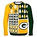NFL Green Bay Packers BUSY BLOCK Ugly Sweater, Large