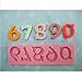 Anyana Alphabet Number 0-9 3d Silicone Mold with Lollipop Hole Fondant Cake Decorating tools cupcake topper Candy chocolate
