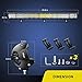 Nilight 18006C-A 34Inch 468W Triple Row 36200LM Flood Spot Combo Beam Bar Driving Boat Super Bright Led Off Road Lights for Trucks,2 Years Warrantythumb 1