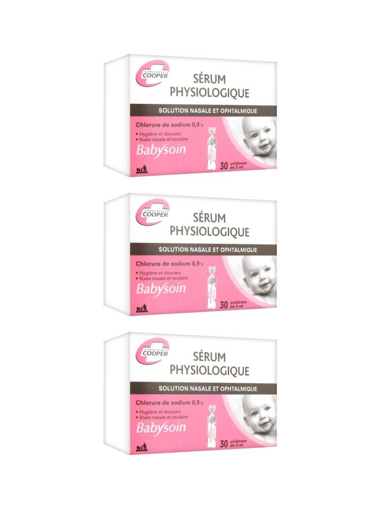 Cooper Babysoin Physiological Serum 3x30 Single Doses