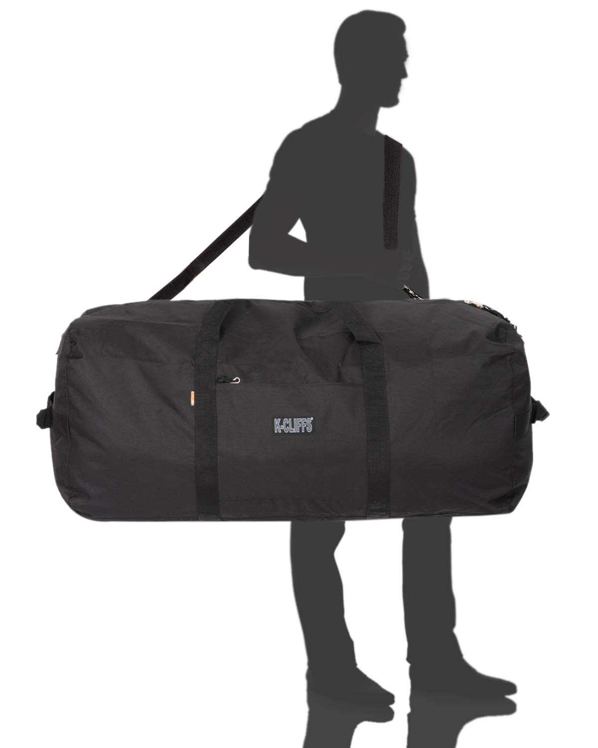 Heavy Duty Cargo Duffel Large Sport Gear Drum Set Equipment Hardware Travel Bag Rooftop Rack Bag