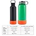 BOTTLE BOTTLE Protective Silicone Sleeve Fit 12-64oz for Water Bottle, BPA Free Anti-Slip Bottom Sleeve Cover
