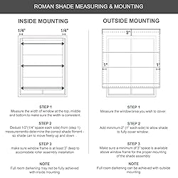 Madison Park Galen Cordless Roman Shades - Fabric