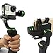 LanParte HHG-01 3-Axis Motorized Handheld Gimbal Active Stabilizer for GoPro iPhone 6S Plus Smartphones Video Cameras GoPro Clamp Included