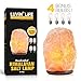 Himalayan Salt Lamp in Gift Box. END OF LINE CLEARANCE Crystal Rock. The for Mom ! Dimmer Switch. Includes: 4 Bonus 25W Bulbs, Free Bonus E-Book and Gift Box (6-7lbs)