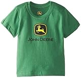 John Deere Baby Boys' Trademark Short Sleeve Tee, Green, 12 Months