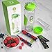 Infusion Pro 32 oz Fruit Infuser Water Bottle with Insulated Sleeve & 50 Recipe Fruit Infusion Water eBook : Bottom Loading, Large Water Infuser for More Flavor : Unique Gift Idea for Women