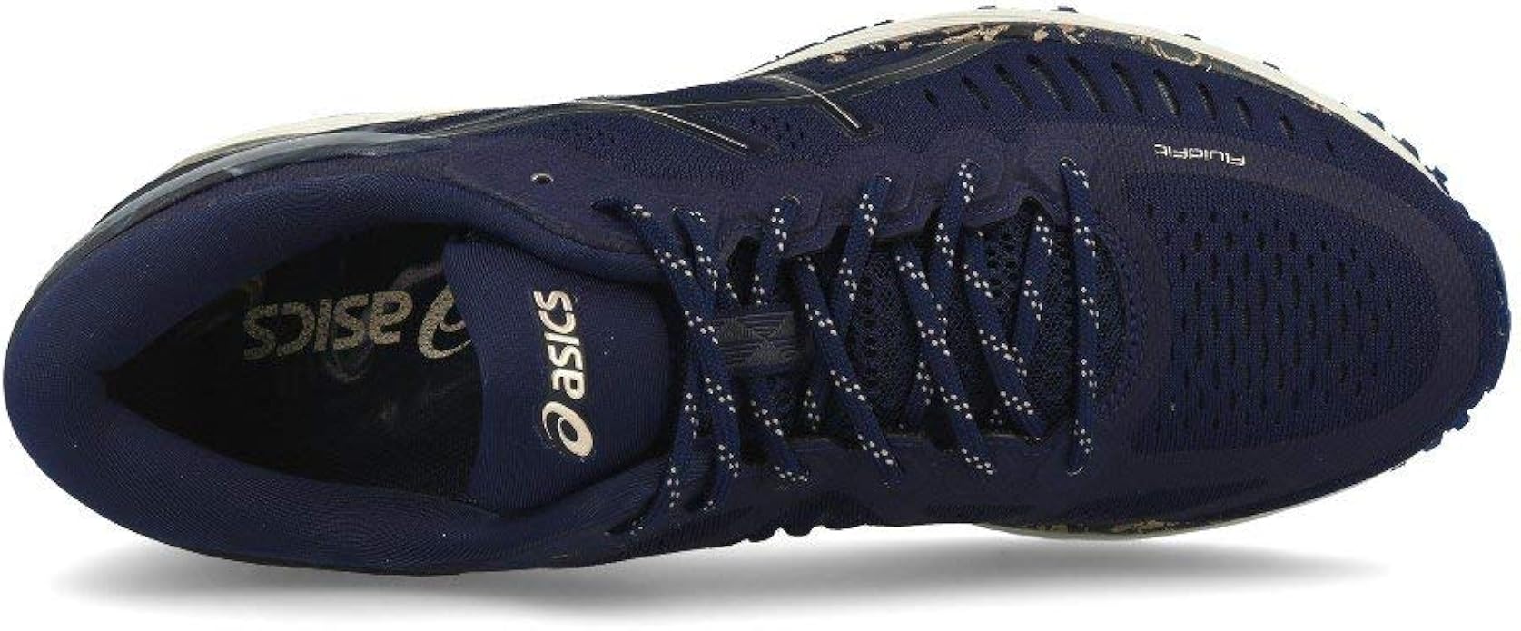 asics metarun peacoat frosted almond