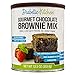Diabetic Kitchen Gourmet Chocolate Brownie Mix Makes The Moistest, Fudgiest Brownies Ever Gluten-Free, High-Fiber, Low-Carb, No Artificial Sweeteners or Sugar Alcohols (12.5 OZ)
