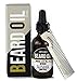 Beard Kit Organic Gift Best Smelling Beard Oil For Mens Grooming Care + Growth Conditioner - Certified Organic. Rest Assured That Our Products Pack Will Rid You Of Dandruff & Split Ends