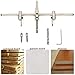 Adjustable Circle Hole Saw, Ankoow Carbon Steel Alloy 40mm-300mm Woodworking Hole Saw Cutter with Cordless Drill Bit for Wood Plaster Board Plastic