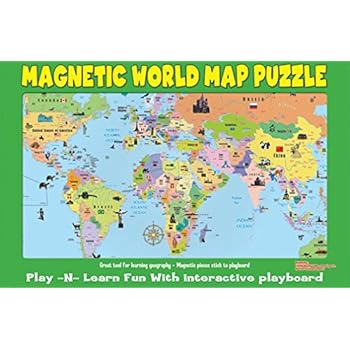 Magnetic World Map