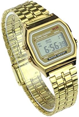Vodoka Clearance! Fashion Owl Shoes Pattern Leather Band Analog Quartz Vogue Watches (Gold)