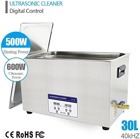30L Professional Ultrasonic Cleaner Industrial/Commercial component/ Auto Engine Parts/Auto/Moto parts/Car Accessories Cleaning /Hospital Medical equipment/Devices Cleaning