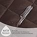 Rose Home Fashion RHF Reversible Futon Cover, Covers for Futon, Futon Covers, Futon Cover, Futon Covers for Living Room,Futon Covers for Dogs, Futon Slipcover (Futon: Chocolate/Beige)