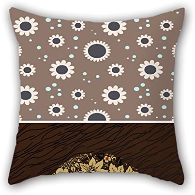 PILLO Pillowcase Of Color Block,for Sofa,pub,husband,bedroom,outdoor,drawing Room 16 X 16 Inches / 40 By 40 Cm(both Sides)