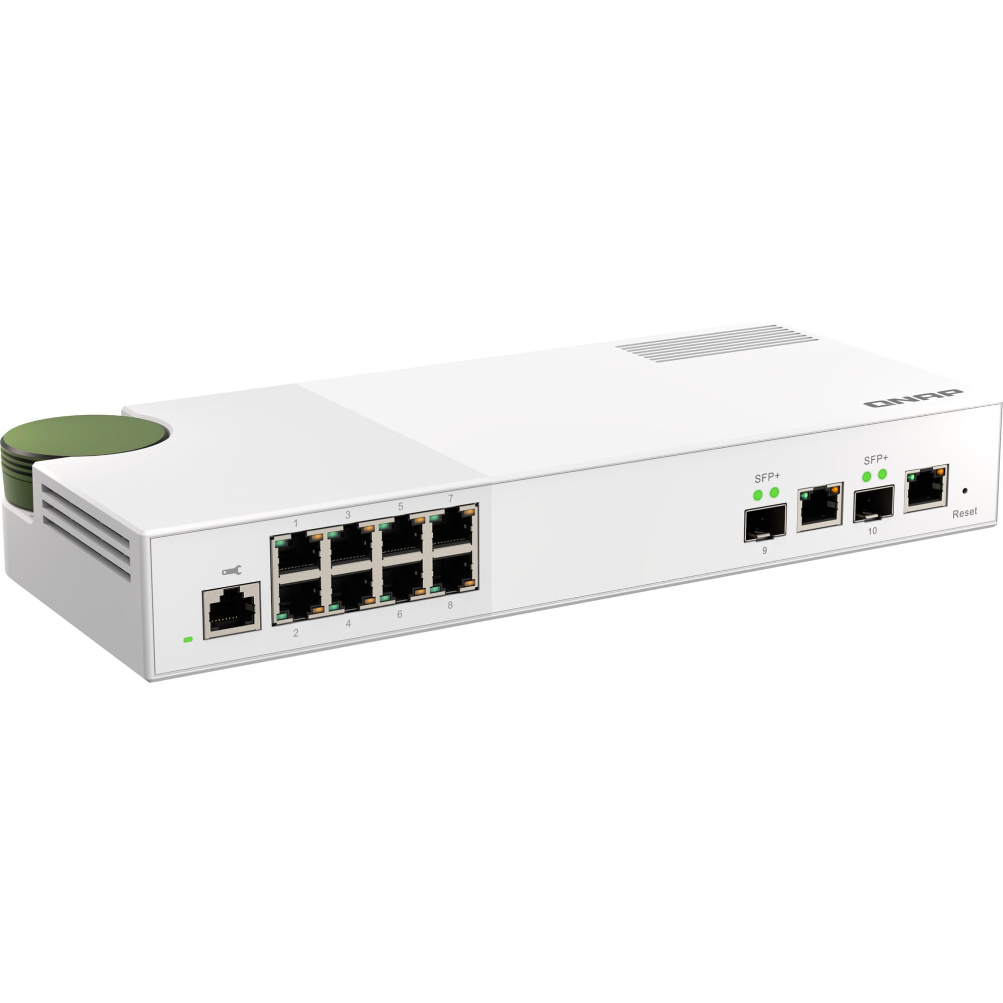 QNAP QSW-M2108-2C 10-Port Layer 2 Web Managed Switch