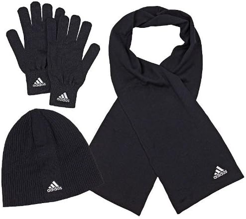 adidas winter hat and gloves