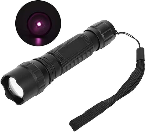 Amazon Com Torch Night Vision Led Torch Ir Lighting Powerful Portable Camping For Outdoor Black Kitchen Dining