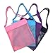 Cooque Beach Mesh Tote Bag Sea Shell Sand Toy Bags for Adults Teens Kids 4 Pack