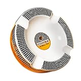 ORBITZ GEAR Cohiba Cigars Large Ceramic Ashtray for Patio/Outdoor Use 4 Cigar rests