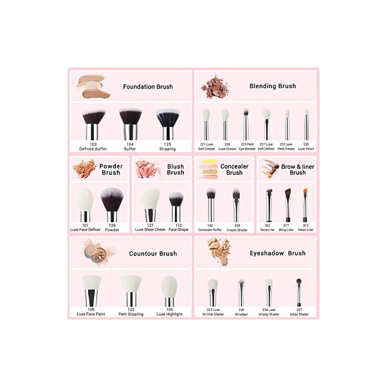 brochas jessup 25 piezas