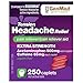 Genmed Tension Headache Relief, 250Count, (Compare to Excedrin Extra Strength Pain & Headache Relief)