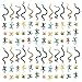 MICHLEY 72pcs Plastic Frog + 48pcs Snake + 48pcs Lizard for Party Favorite Toys