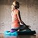 Gaiam Polyester 05-62059 Meditation Cushion Zabuton, Teal