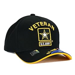 US Army Veteran Hat Army Military Official Licensed