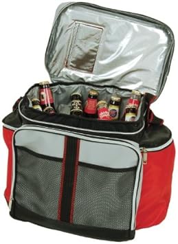 soft sided cooler with easy open top