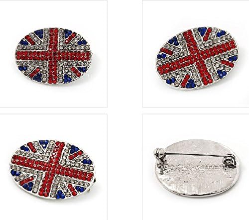 Fancy Christmas Gifts British Flag Brooch Brooch Clothing Accessories