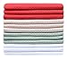 Sinland Microfiber Waffle Weave Dish Cloths Household Kitchen Cleaning Cloth Wiping Cloth Wash Cloth 13Inchx13Inch Assorted Colors 12 Pack