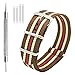 CIVO Watch Strap 4/8 Packs - 16mm 18mm 20mm 22mm 24mm Premium Ballistic Nylon Watch Bands Zulu Style for Men Women
