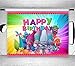TJ 7X5FT Trolls Poppy Animation Movies Background Happy Birthday Theme Party Photography Backdrops Baby Shower Colorful Decor Banner Photo Booth Studio Props Vinyl