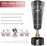 Dripex Free Standing Punch Bag with Gloves 69 inch Heavy Duty Home Gym view 2
