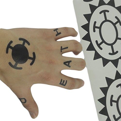One Piece Trafalgar D Water Law Tattoos Trafalgar Law Sticker Buy Online At Best Price In Uae Amazon Ae
