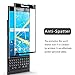 BlackBerry Priv Screen Protector, Vikoo Full Screen Coverage 9H-Hardness Tempered Glass Screen Protector, Ultra-thin Shatterproof Anti-Scratch HD Clear Ballistic Glass Screen Protector (Black)
