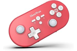 ShanWan Wireless Bluetooth Controller is Compatible With the Switch/Switch 2 (Firmware Update Required), Steam Deck, PC, Android, iPhone, iPad, and macOS. It Features Customizable Buttons and Macros, Motion Controls, linear Motor Vibration, Joysticks, Triggers, and a D-pad