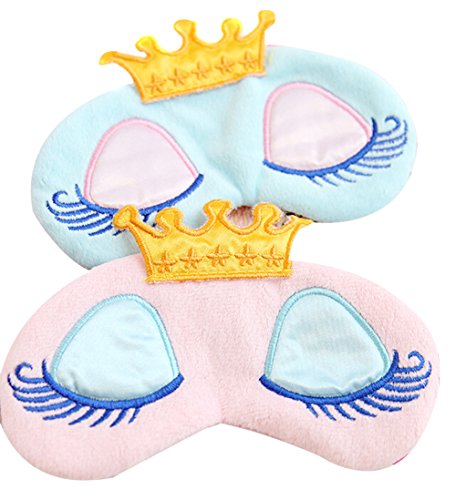 Zcargel New Arrival Cute Long Eyelashes Style Sleep Mask,Black Out Eye Mask for Sleeping
