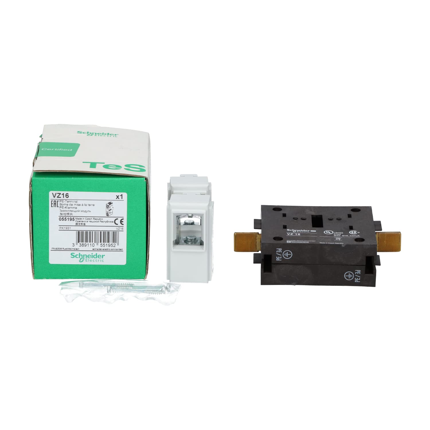 Schneider Electric VZ16 Earthing Module 175A, Earth Link