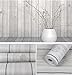Self Adhesive Rustic Gray Wood Plank Shelf Drawer Liner Contact Paper for Kitchen Cabinet Dresser Table Furniture Wall Door Decal Sticker 17.7x78.7 Inches