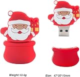 BORLTER CLAMP 16GB USB Flash Drive Pack of 5 - Santa Snowman Christmas Tree view 4