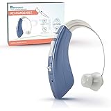 Britzgo Digital Hearing Amplifier (Rechargeable) BHA-1222 / Germany Made Battery/American Made 5th Generation Digital Chip/FDA Approval/Personal Hearing Enhancement Sound Amplifier /
