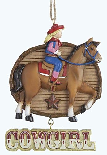 Cowgirl Ornament [1J1398A]