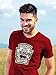 Kerusso Catch Up with Jesus Blessed from My Head to-Ma-Toes Ketchup Antique Cherry Red Cotton Crew Neck T-Shirt, Medium
